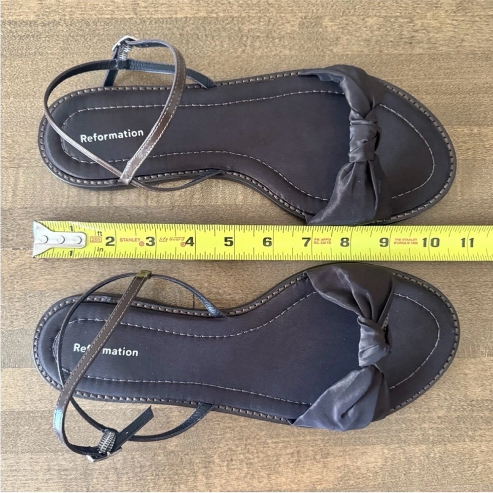 Reformation Cassidy Knotted Bow Sandal - Picture 11 of 14